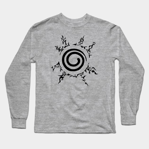 9 SEALS - Ninjutsu Seals Long Sleeve T-Shirt by SALENTOmadness